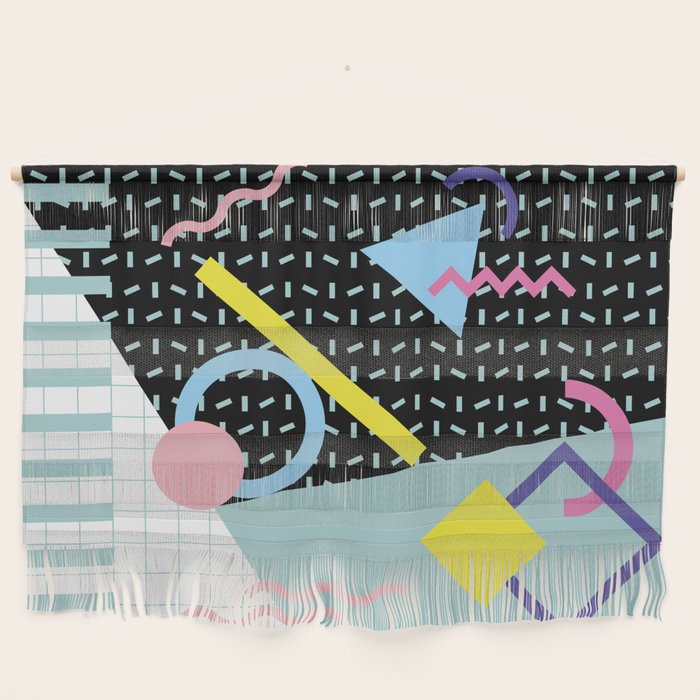 Memphis Pattern 6 - 80s - 90s - Retro Wall Hanging Gallery Image 1