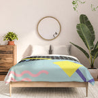Memphis Pattern 6 - 80s - 90s - Retro Comforter Gallery Image 3