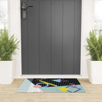 Memphis Pattern 6 - 80s - 90s - Retro Welcome Mat Gallery Image 3