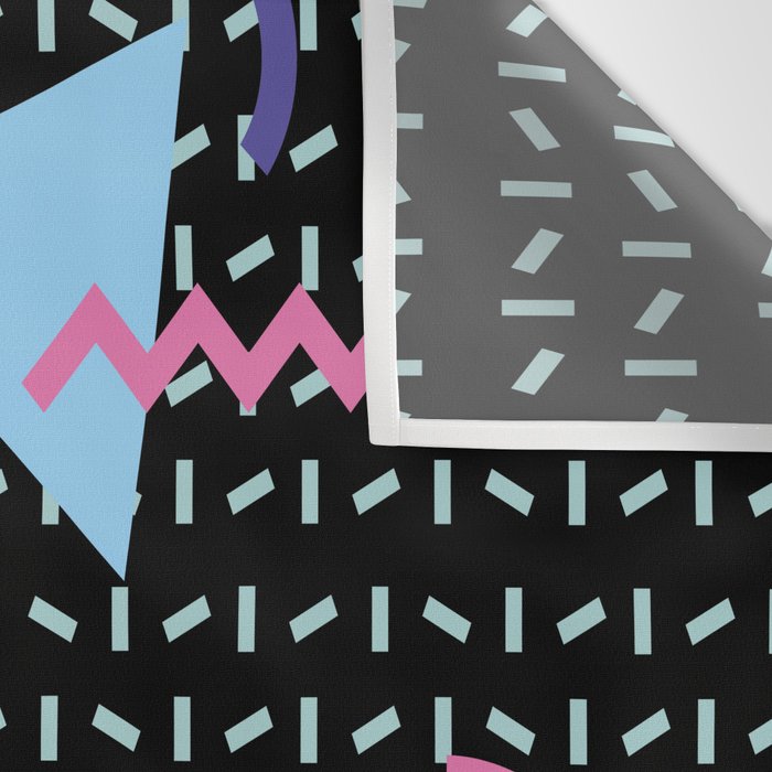 Memphis Pattern 6 - 80s - 90s - Retro Wall Tapestry Gallery Image 3