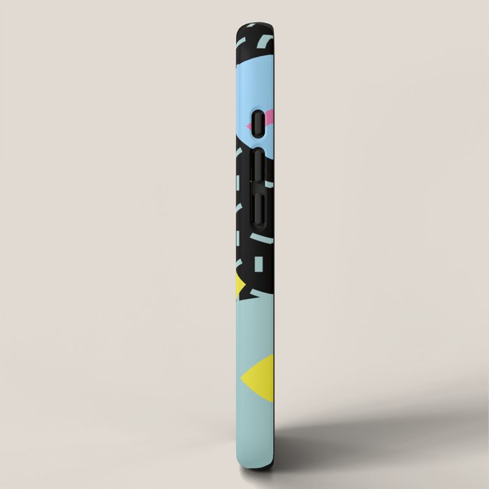 Memphis Pattern 6 - 80s - 90s - Retro iPhone Case Gallery Image 2
