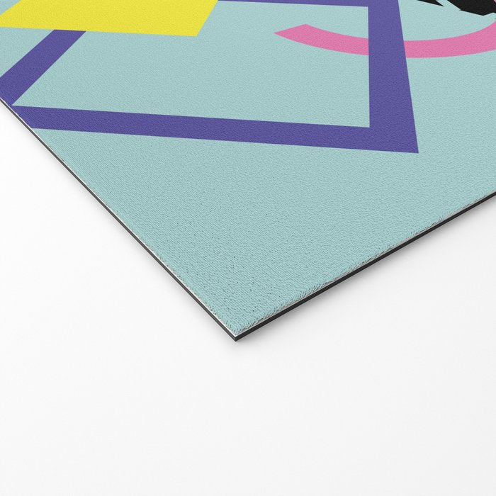 Memphis Pattern 6 - 80s - 90s - Retro Welcome Mat Gallery Image 2
