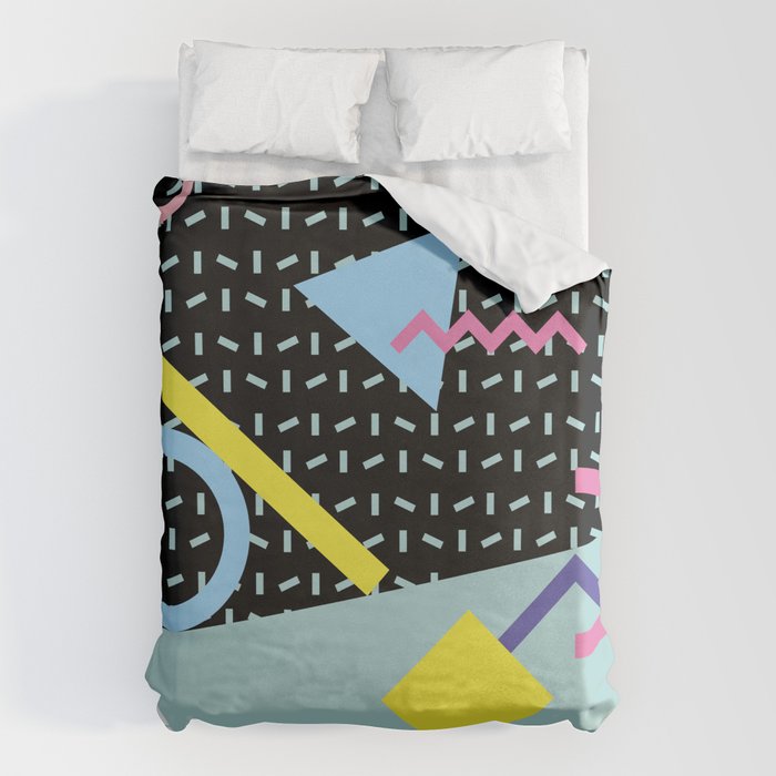 Memphis Pattern 6 - 80s - 90s - Retro Duvet Cover Gallery Image 6