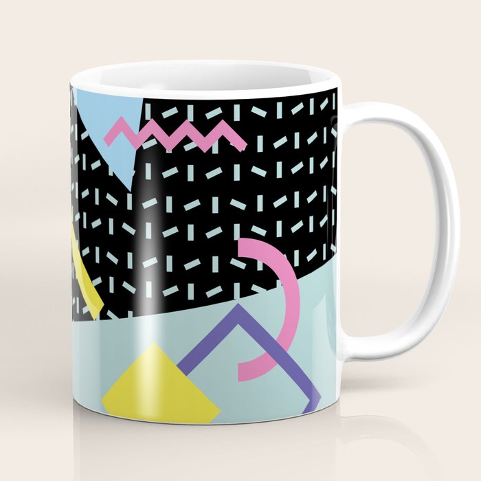 Memphis Pattern 6 - 80s - 90s - Retro Coffee Mug Gallery Image 1