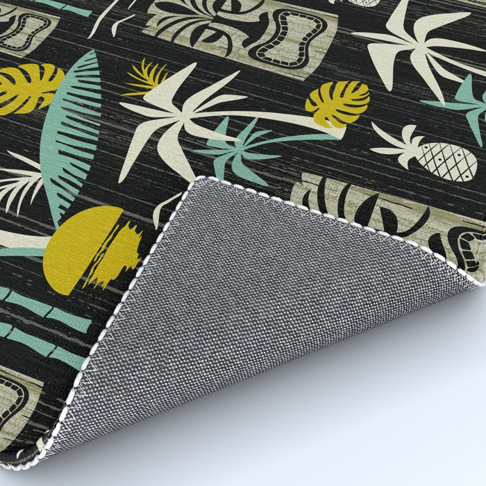 Island Tiki - Black Rug Gallery Image 4