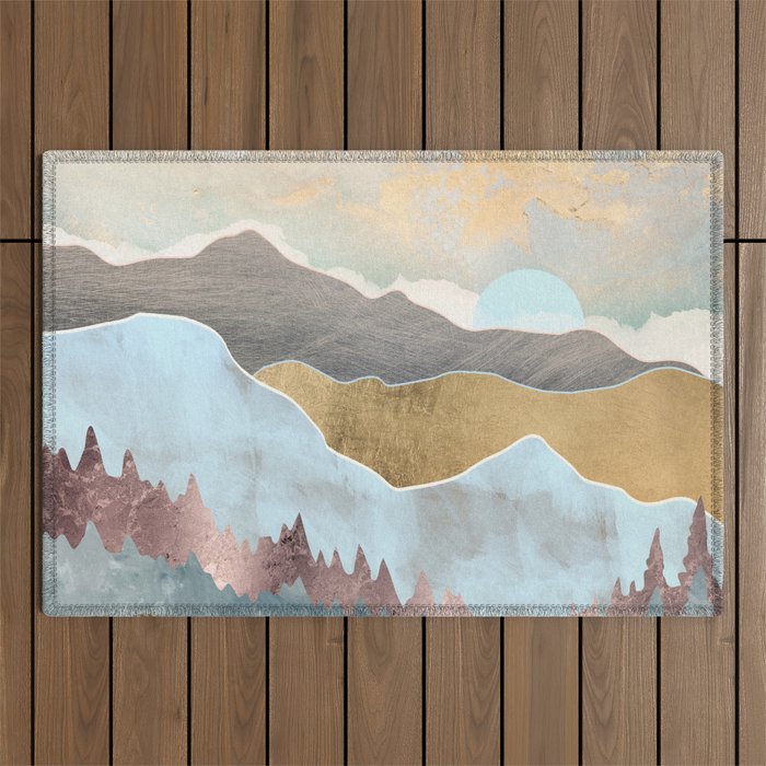 Winter Light Outdoor Rug Gallery Image 1