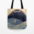 The Fear (Blue) Tote Bag Gallery Image 1