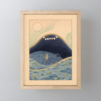 The Fear (Blue) Mini Art Print Gallery Image 1