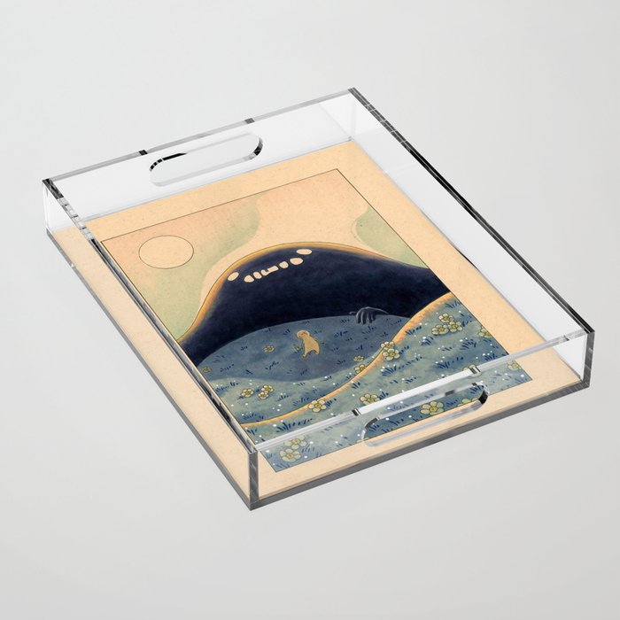 The Fear (Blue) Acrylic Tray Gallery Image 1