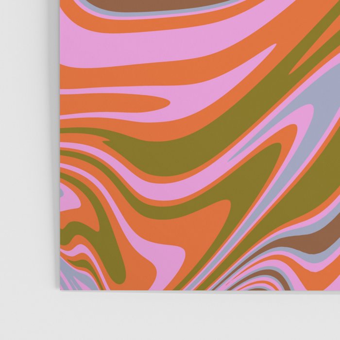70s Psychedelic Swirl Poster Gallery Image 3