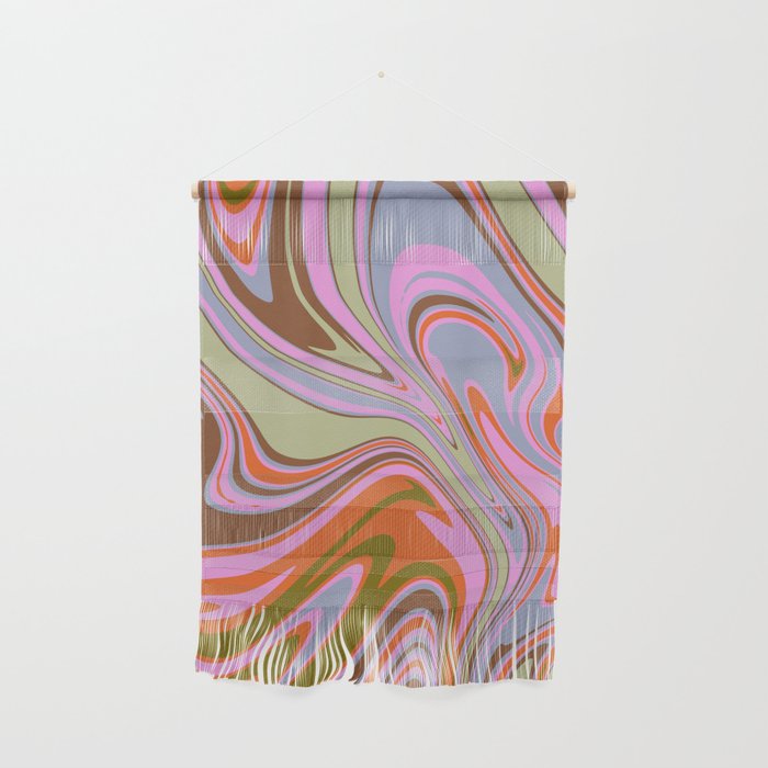 70s Psychedelic Swirl Wall Hanging Gallery Image 1