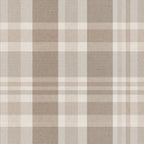 Checkered, Plaid Prints, Warm Brown Coffee Mug Gallery Image 2