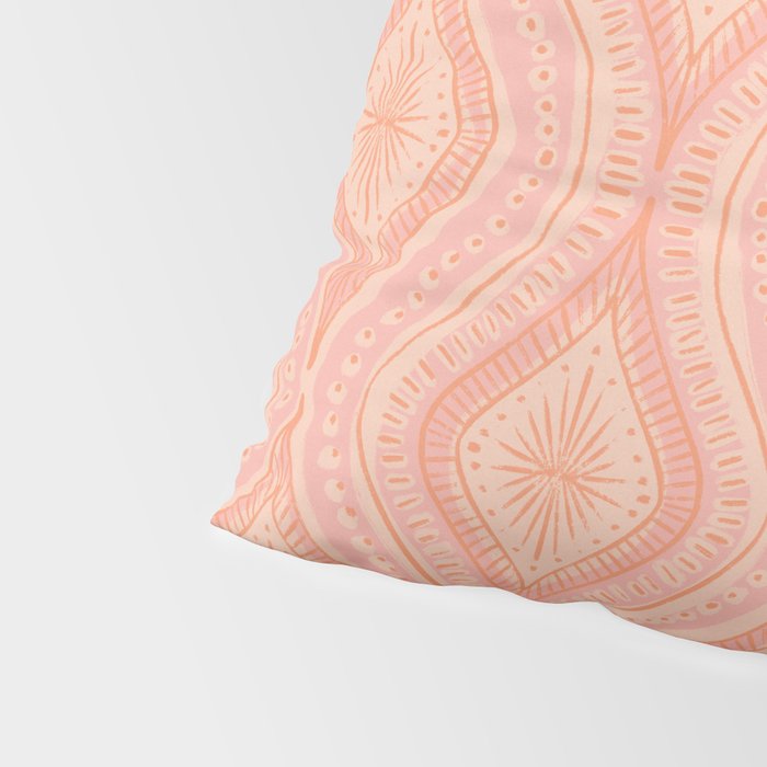 Hand-drawn Symmetrical Pattern #2 Pillow Sham Gallery Image 4