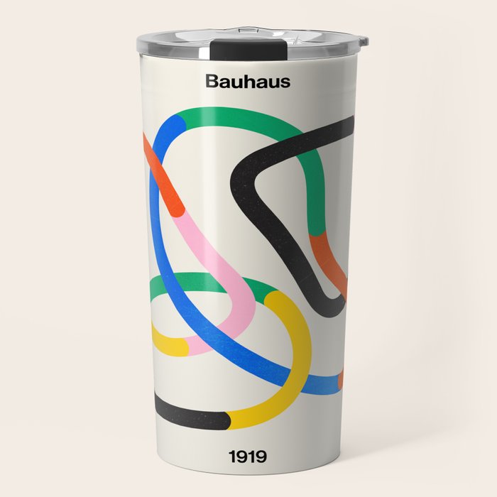 Synchrony: Bauhaus 1919 Exhibition 01 Travel Mug Gallery Image 1