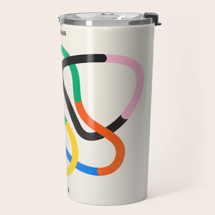 Synchrony: Bauhaus 1919 Exhibition 01 Travel Mug Gallery Image 2