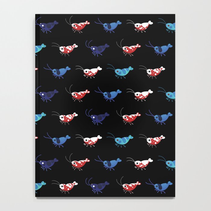 Red and blue shrimp Notebook Gallery Image 4