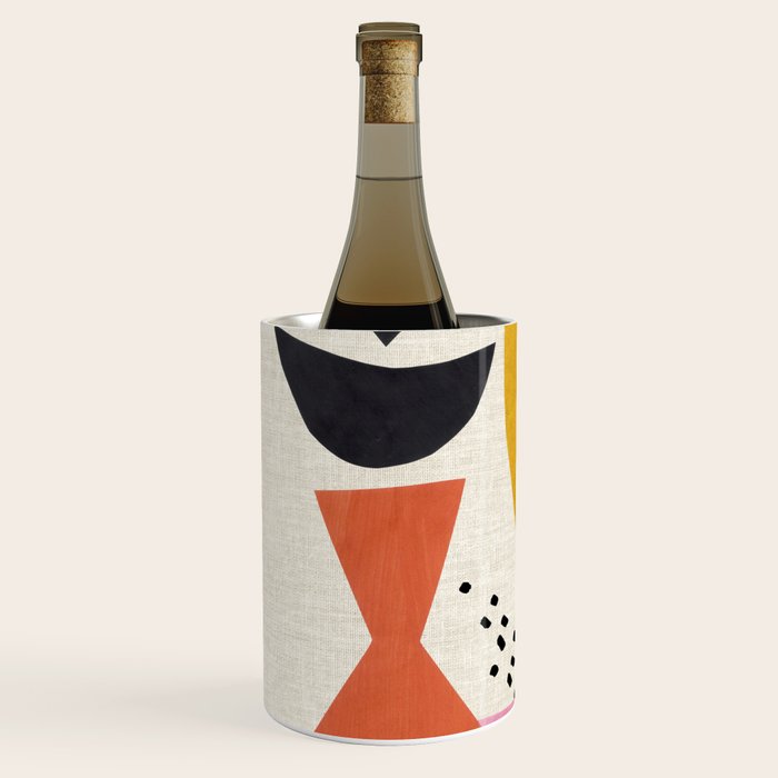Yellow And Green Shards Wine Chiller Gallery Image 2