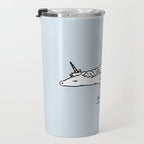 Meh Unicorn Travel Mug Gallery Image 3