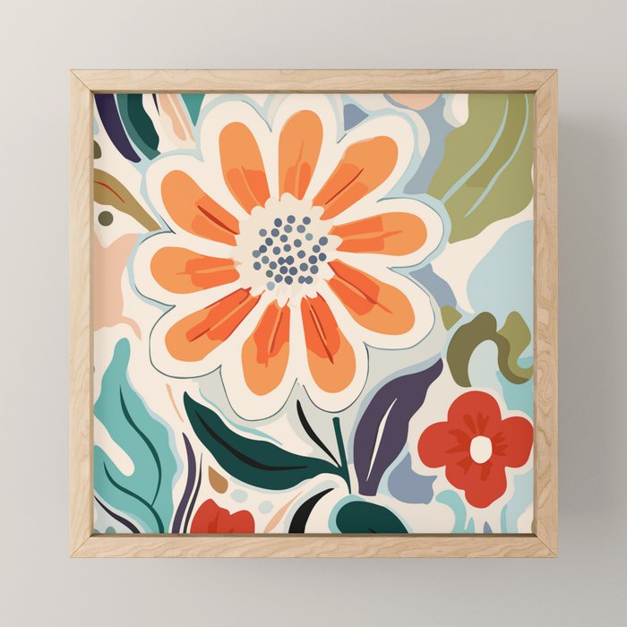 Charlotte Flower Market Print Mini Art Print Gallery Image 1