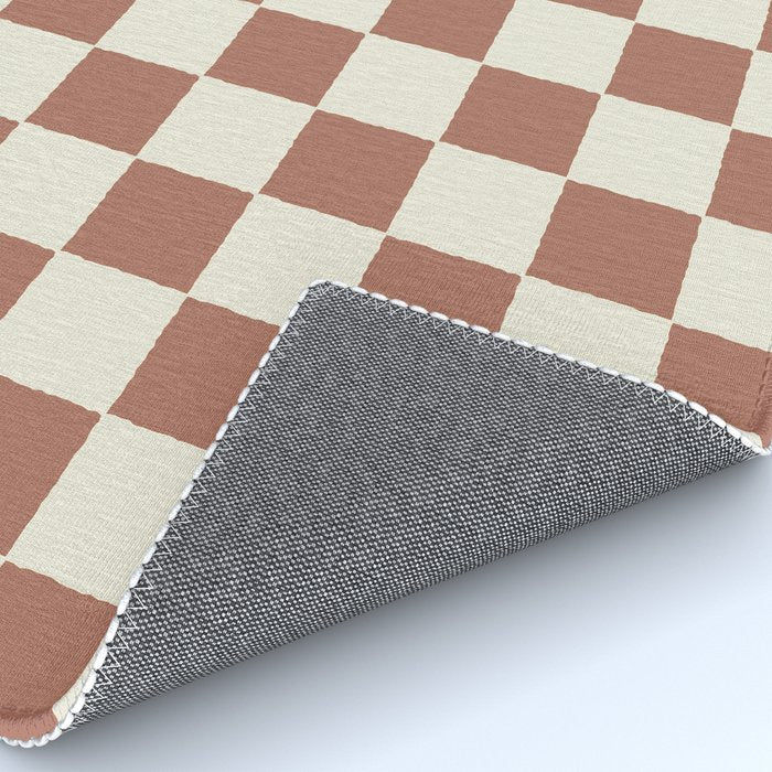 DESERT CHECKER CLAY Rug Gallery Image 4