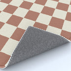 DESERT CHECKER CLAY Rug Gallery Image 4