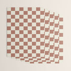 DESERT CHECKER CLAY Wrapping Paper Gallery Image 3