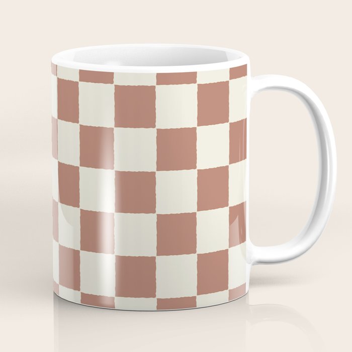 DESERT CHECKER CLAY Coffee Mug Gallery Image 1