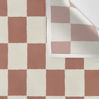 DESERT CHECKER CLAY Wall Tapestry Gallery Image 3