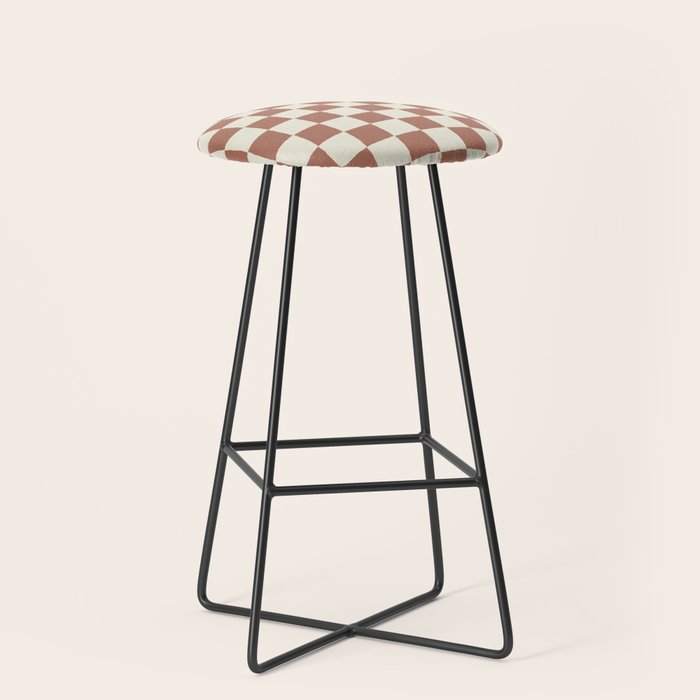 DESERT CHECKER CLAY Stool Gallery Image 1