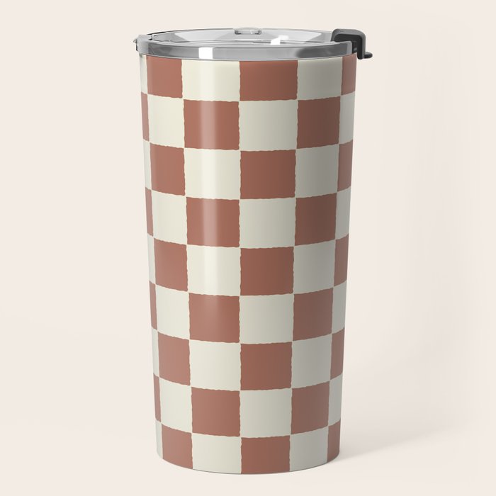 DESERT CHECKER CLAY Travel Mug Gallery Image 2