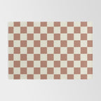 DESERT CHECKER CLAY Rug Gallery Image 2