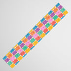 Rainbow Jelly Bears Pattern Table Runner Gallery Image 3