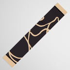 Abstract Line Art Cat 2 Table Runner Gallery Image 3