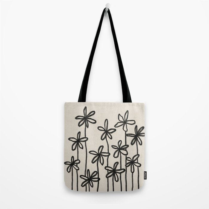 A Field Of Flowers Tote Bag Gallery Image 2