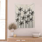 A Field Of Flowers Wall Tapestry Gallery Image 2