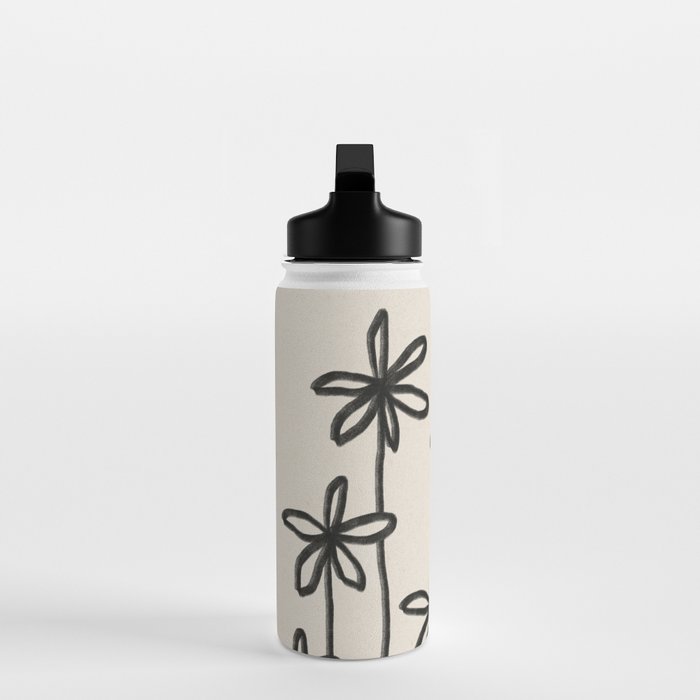 A Field Of Flowers Water Bottle Gallery Image 3
