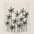 A Field Of Flowers Wall Tapestry Gallery Image 4