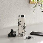 A Field Of Flowers Water Bottle Gallery Image 4
