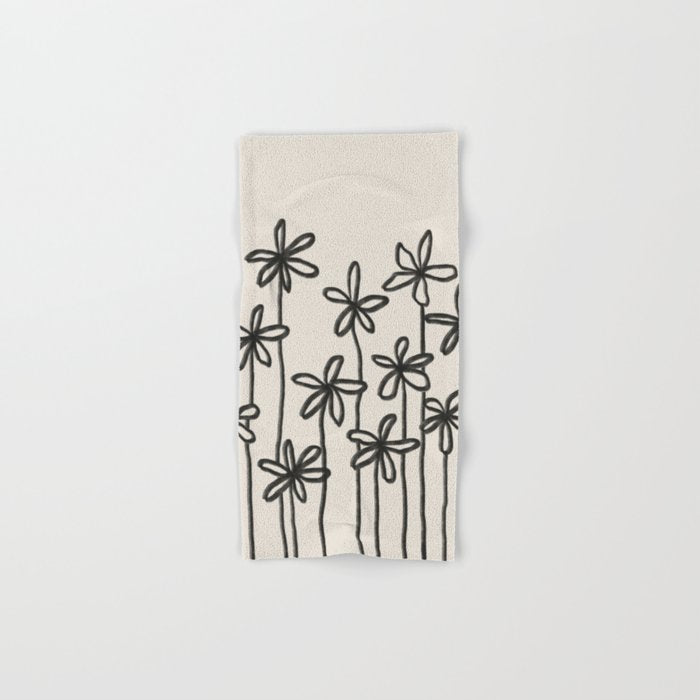 A Field Of Flowers Bath Towel Gallery Image 1