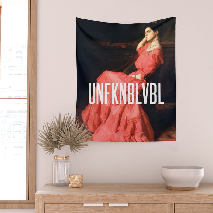 UNFKNBLVBL, Feminist Wall Tapestry Gallery Image 2