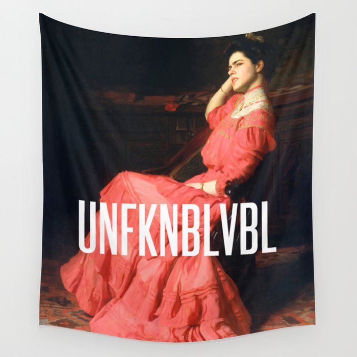 Unfknblvbl, Feminist Wall Tapestry