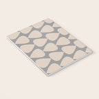 Plectrum Pattern in Putty and Gray Notebook Gallery Image 3