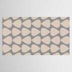 Plectrum Pattern in Putty and Gray Tablecloth Gallery Image 2