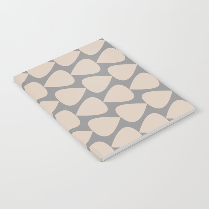 Plectrum Pattern in Putty and Gray Notebook Gallery Image 2