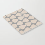 Plectrum Pattern in Putty and Gray Notebook Gallery Image 2