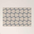 Plectrum Pattern in Putty and Gray Welcome Mat Gallery Image 1