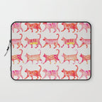 Cat Collection - Pink Palette Laptop Sleeve Gallery Image 1