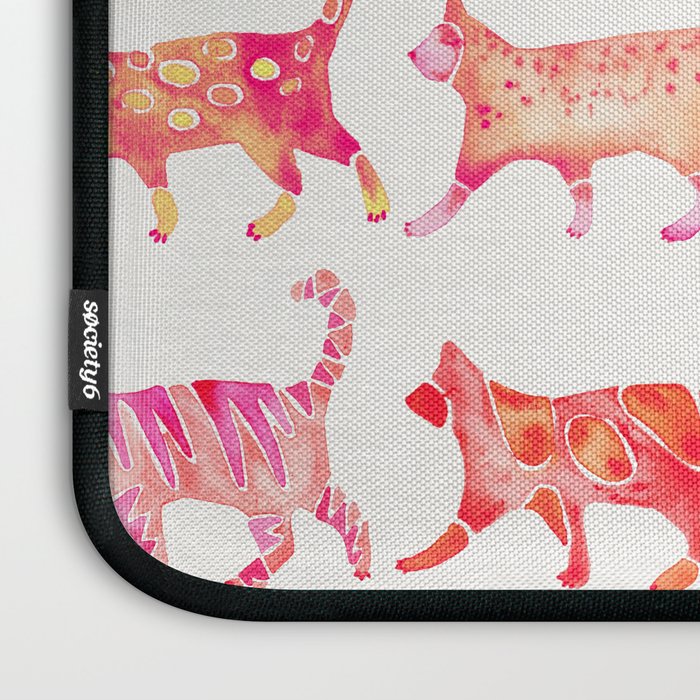 Cat Collection - Pink Palette Laptop Sleeve Gallery Image 3
