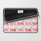 Cat Collection - Pink Palette Laptop Sleeve Gallery Image 2