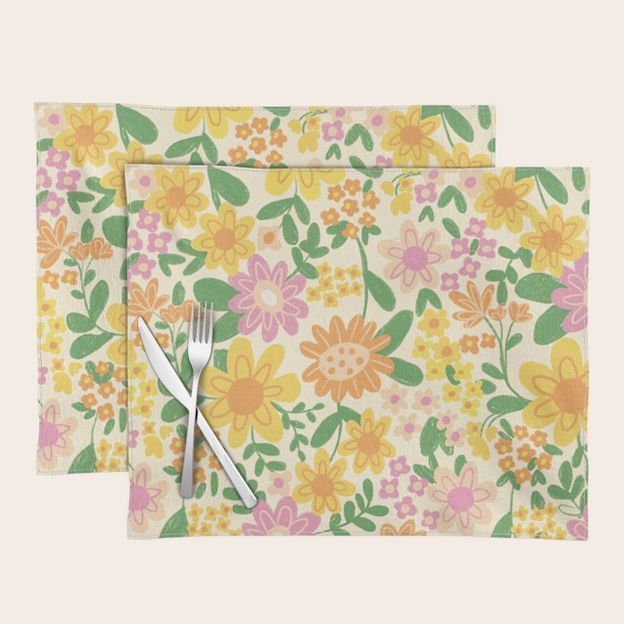Yellow  Placemat Gallery Image 1